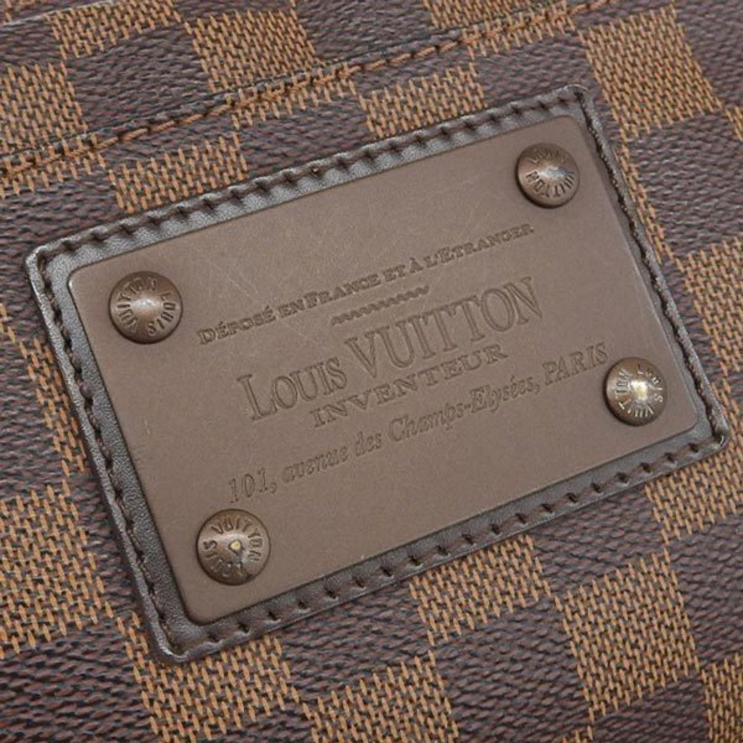 Louis Vuitton Brooklyn  Canvas Clutch Bag