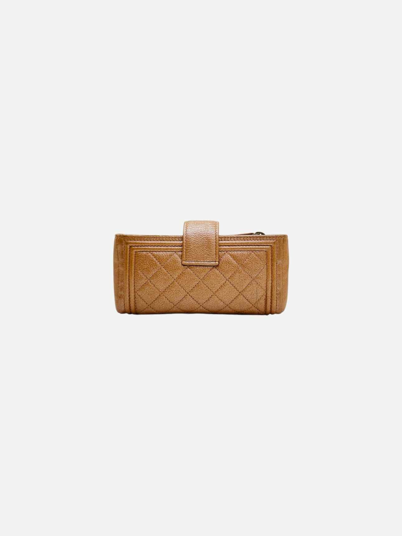 CHANEL Peach Quilted Phone case