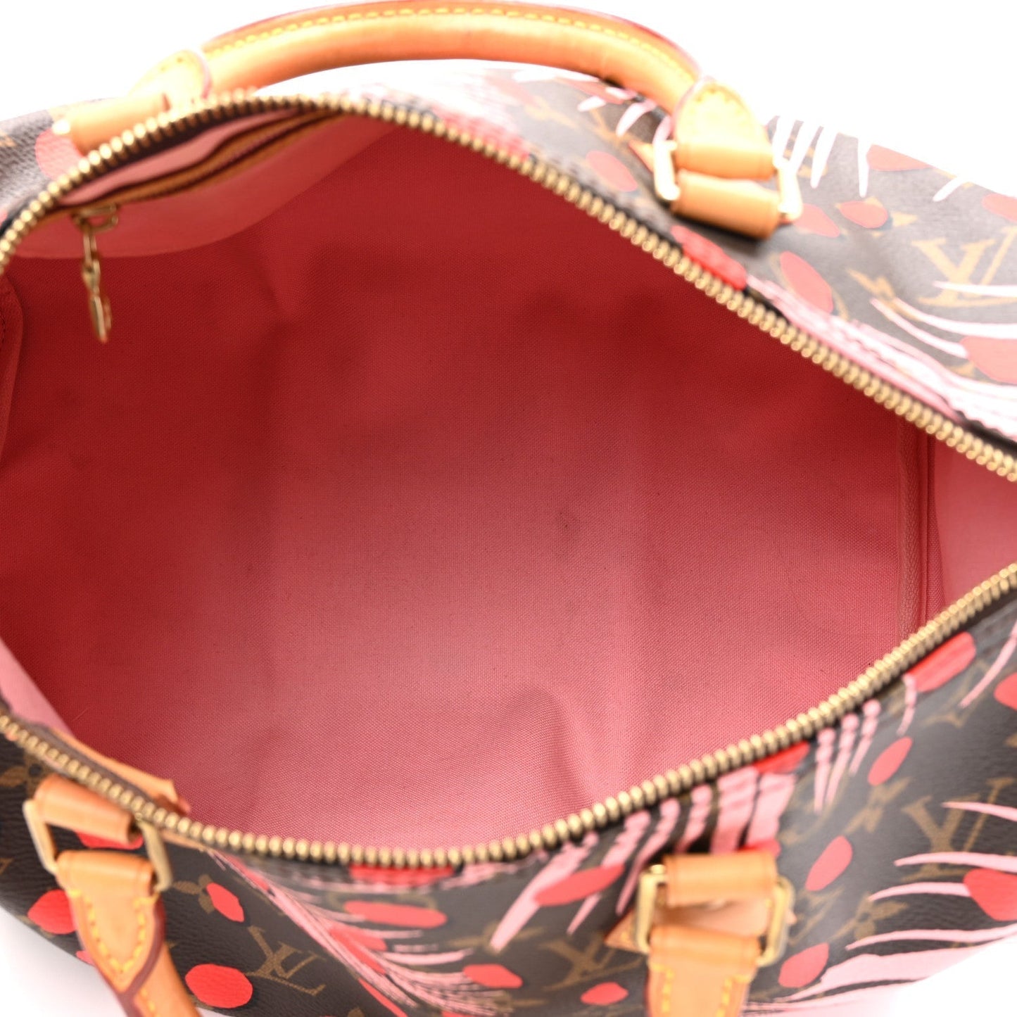 Louis Vuitton Monogram Jungle Dots Speedy 30 Sugar Pink Poppy