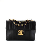 CHANEL   Classic Single Flap Bag Vertical Quilt Lambskin Jumbo