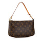 Louis Vuitton Pochette Accessoires  Canvas Clutch Bag
