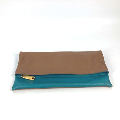 Fendi  Leather Clutch Bag (Pre-Owned)