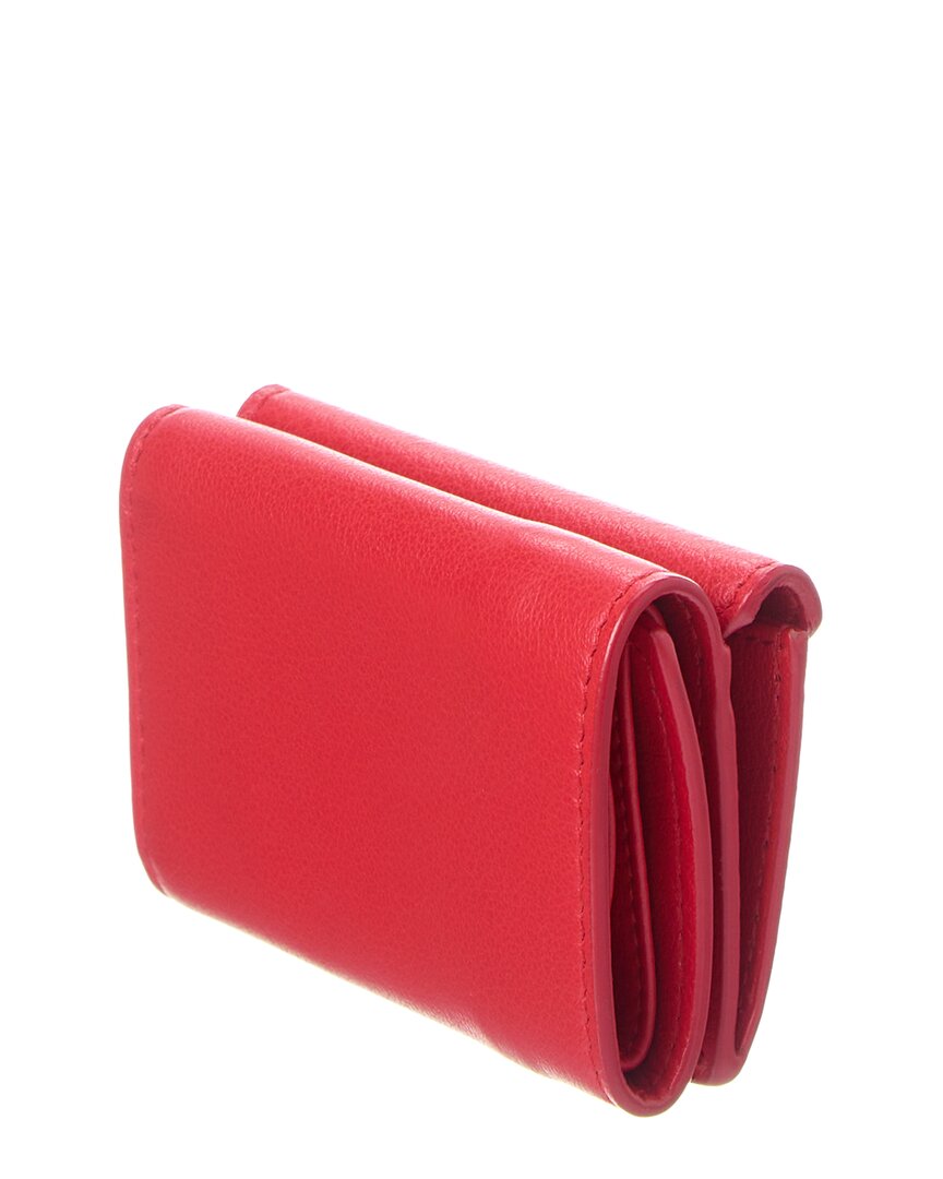 Blnciaga Papier Mini Leather Wallet