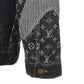 Louis Vuitton x NIGO 22SS Cotton Denim Jacket 48 Mens Black RM221M Monogram tagged