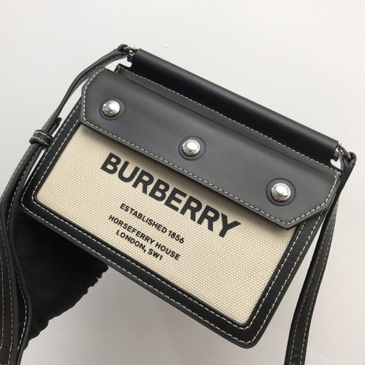 B-Berry - Amelia  Mini Horseferry Print Title Bag With Pocket Detail For Women, Bags 7.5in/19Amelia