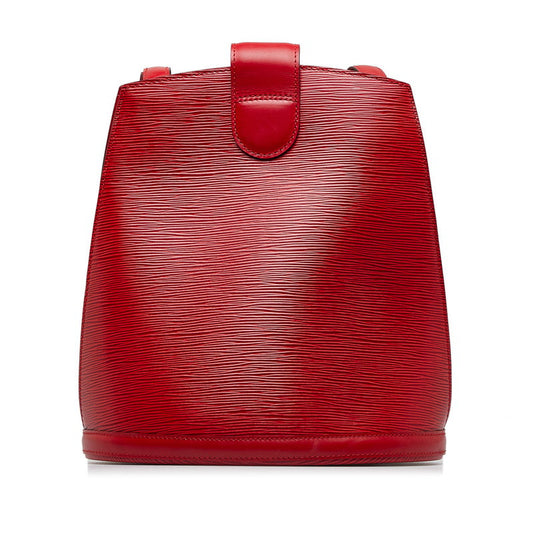 Louis Vuitton Epi Clooney Shoulder Bag M52257 Castilian Red Leather  Louis Vuitton