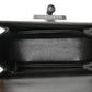 Amelia Boarded Dyana Lux Calfskin Web Monochrome Mini Bamboo 1947 Top Handle Bag Black