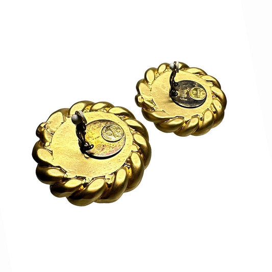 Chanel  Mabe Pearl Earrings