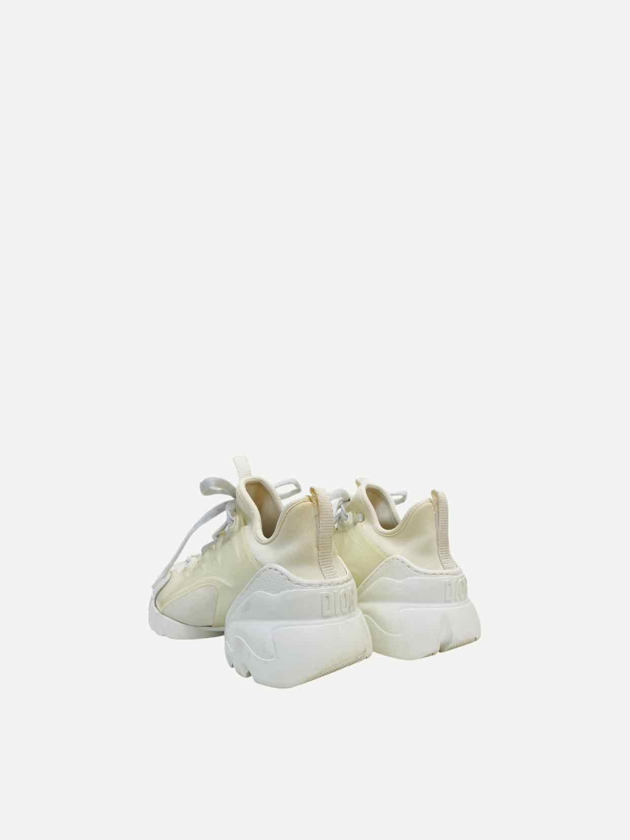 CHRISTIAN DIOR D-Connect White Size EU 35 Sneakers