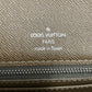 Louis Vuitton Selenga  Leather Clutch Bag