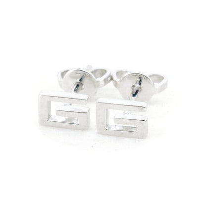 Gucci G Motif K18WG Earrings