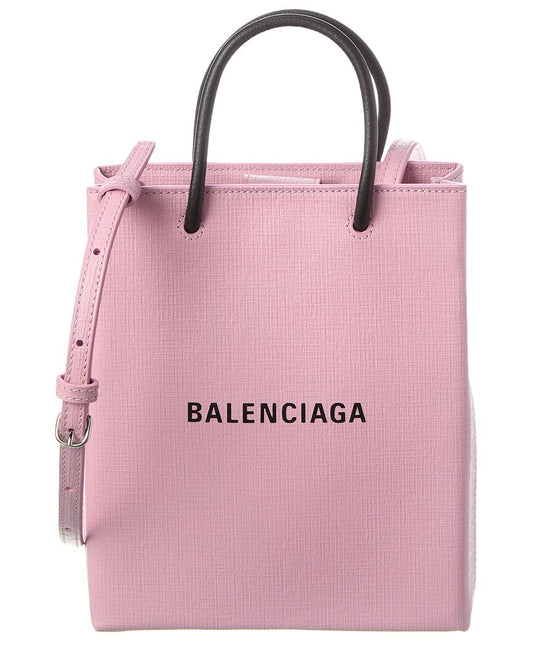 Blnciaga Shopping Phone Holder Tote