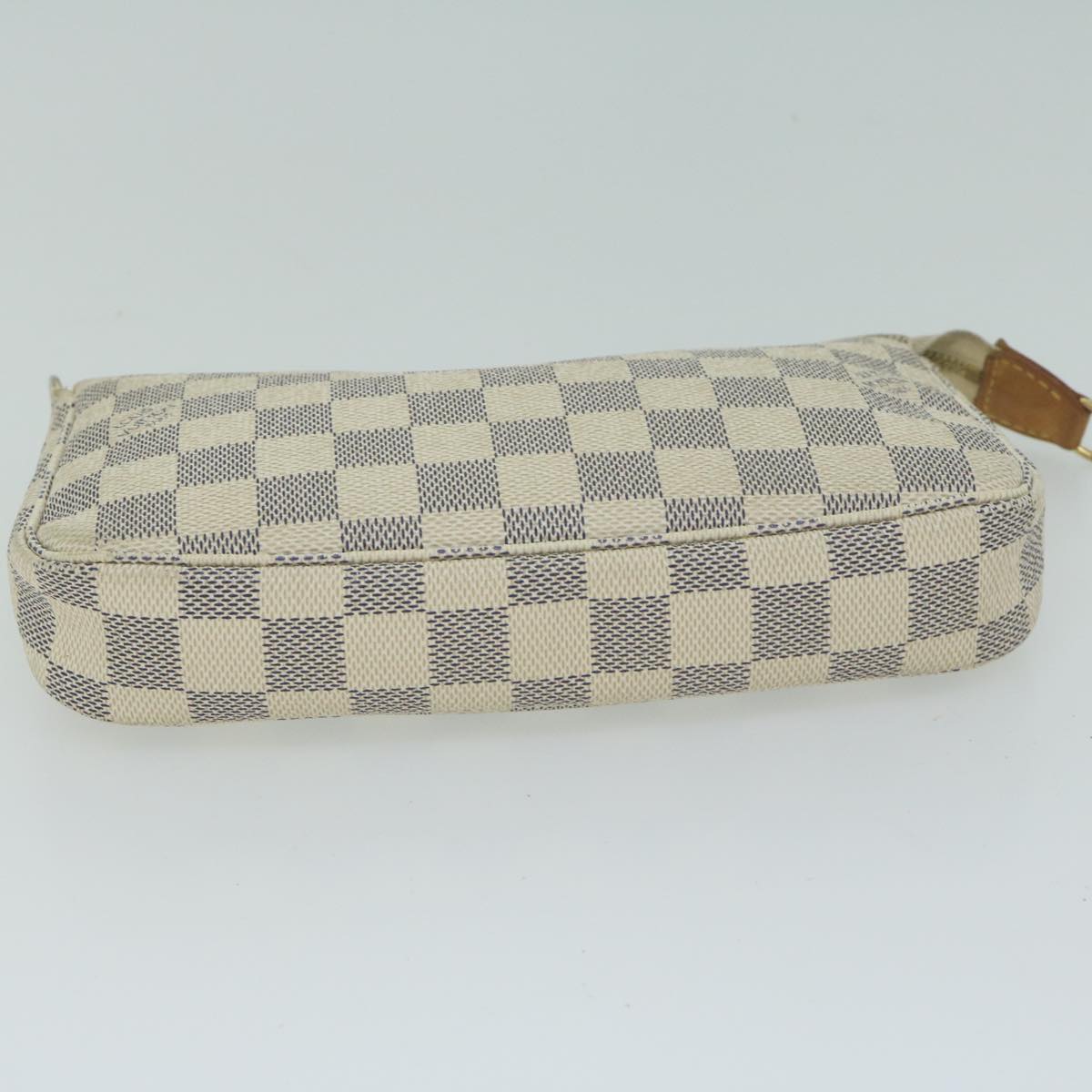 Louis Vuitton Pochette Accessoire  Canvas Clutch Bag