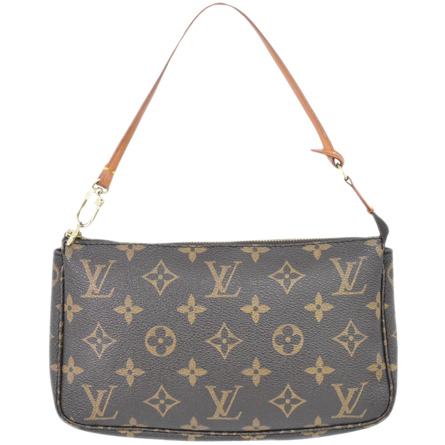 Louis Vuitton Pochette Accessoires  Canvas Clutch Bag