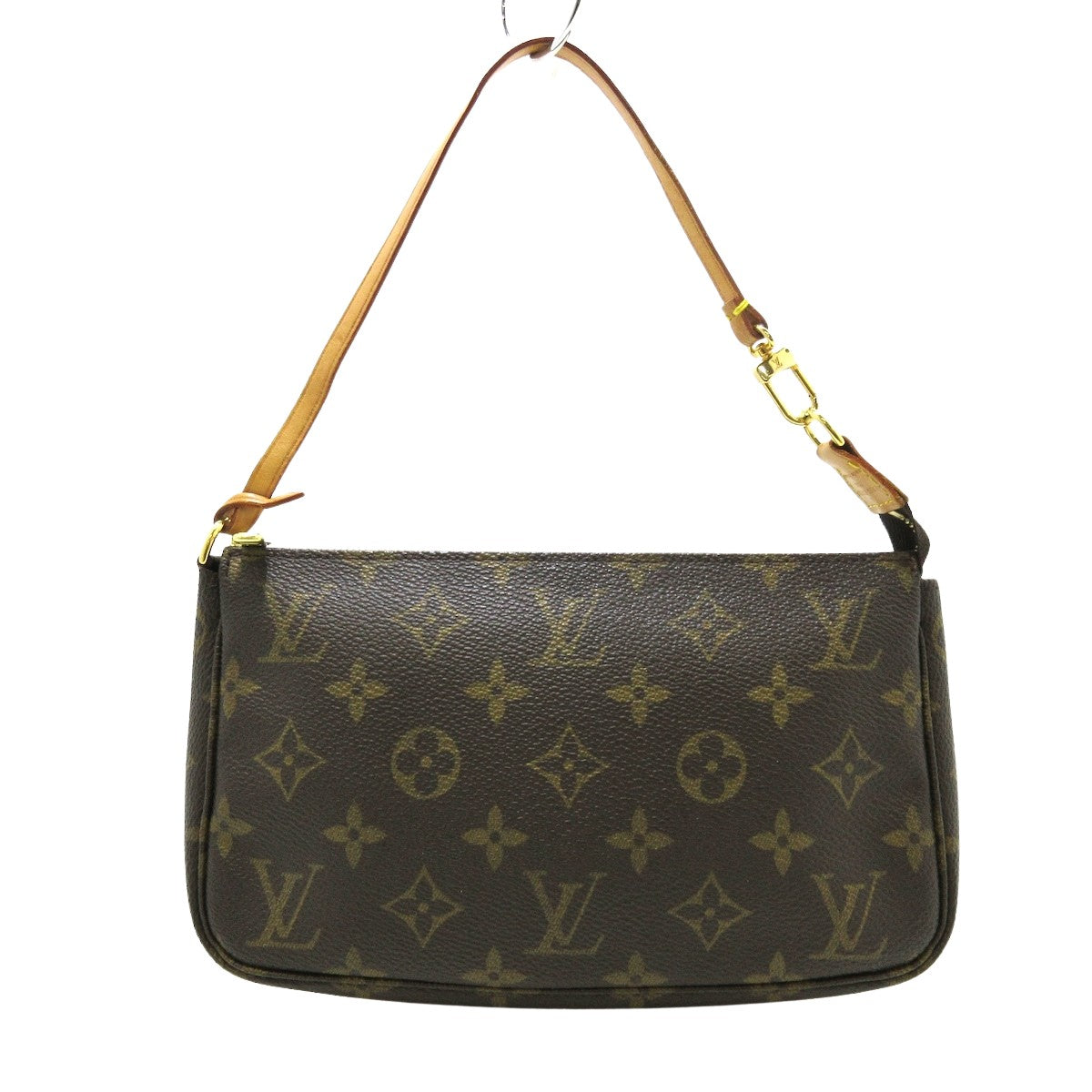 Louis Vuitton Pochette Accessoire  Canvas Clutch Bag