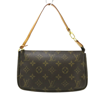 Louis Vuitton Pochette Accessoire  Canvas Clutch Bag