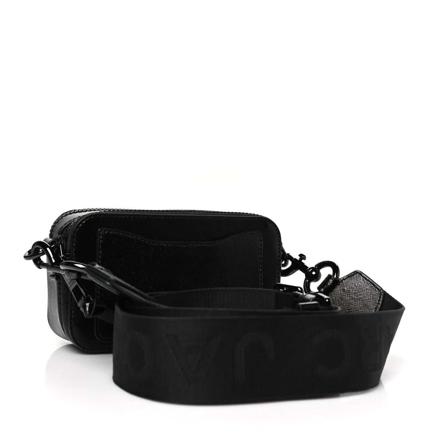 Marc Jacobs Saffiano Snapshot Camera Bag Black
