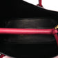 Prada Saffiano Cuir Medium Double Bag Peonia