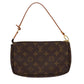 Louis Vuitton Pochette Accessoires  Canvas Clutch Bag