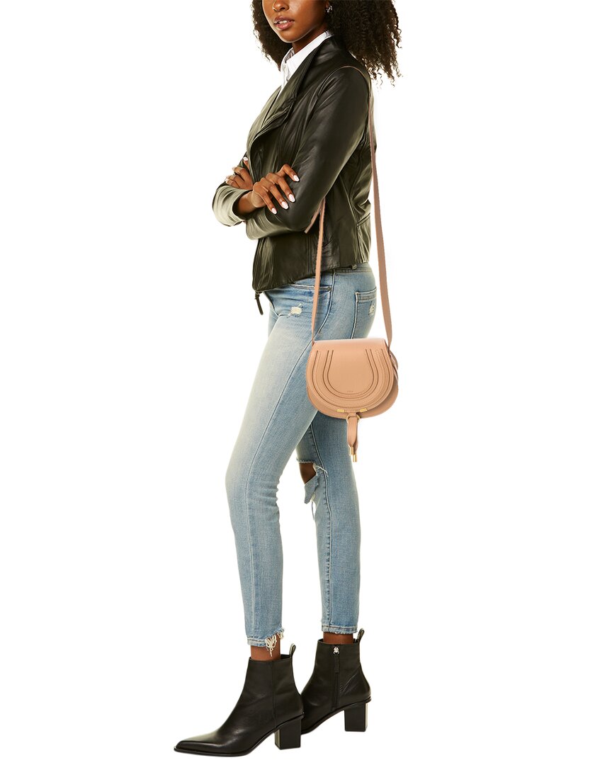 CHL - CC o? Marcie Small Leather Saddle Bag