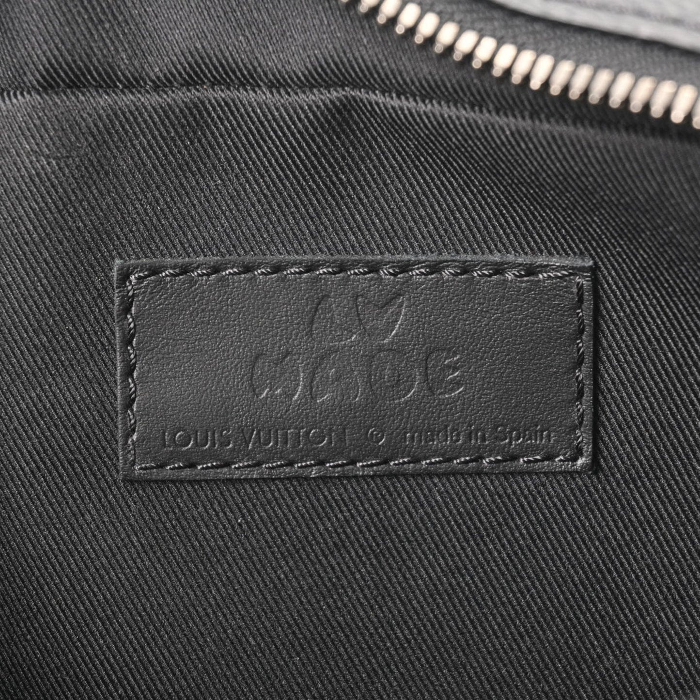 Louis Vuitton Nigo  Canvas Clutch Bag
