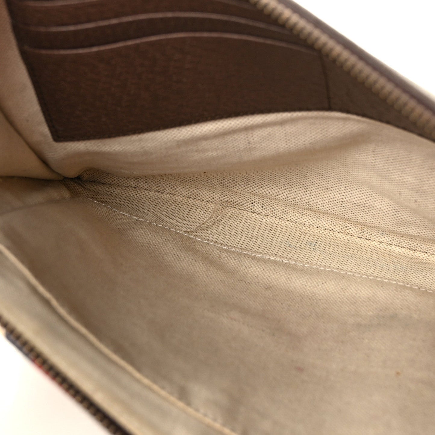 Amelia GG Supreme Monogram Courrier Documents Holder Beige New Acero