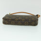 Louis Vuitton Pochette Accessoire  Canvas Clutch Bag