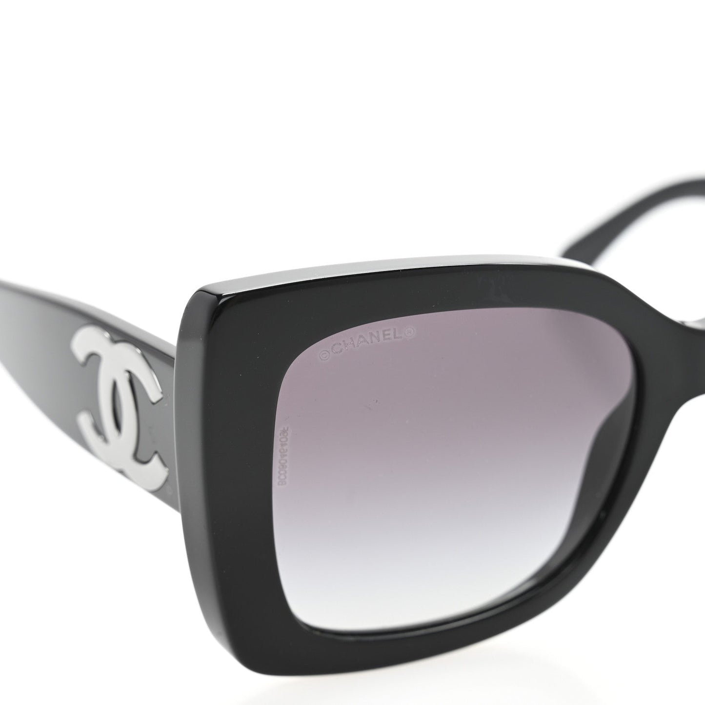 Amelia Square Polarized CC Sunglasses 5494-A Black