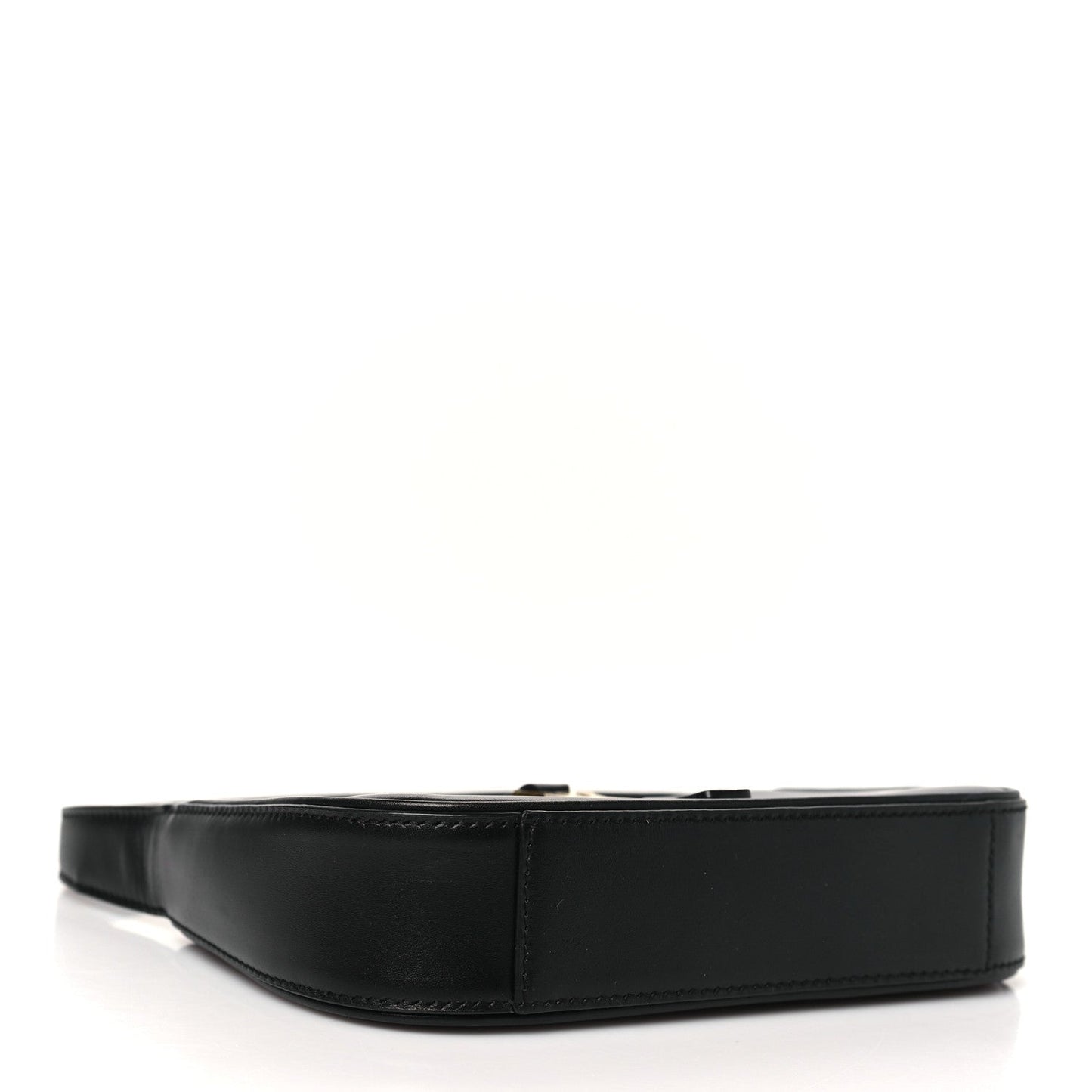 Saint Laurent Smooth Calfskin Le 5 A 7 Mini Hobo Black