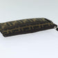 Fendi Zucca  Canvas Clutch Bag