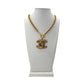 Chanel   Quilted CC Pendant Necklace