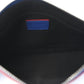 Versace Calfskin Medusa Crossbody Flat Pouch Blue