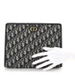 Christian Dior Oblique 30 Montaigne Pouch Blue