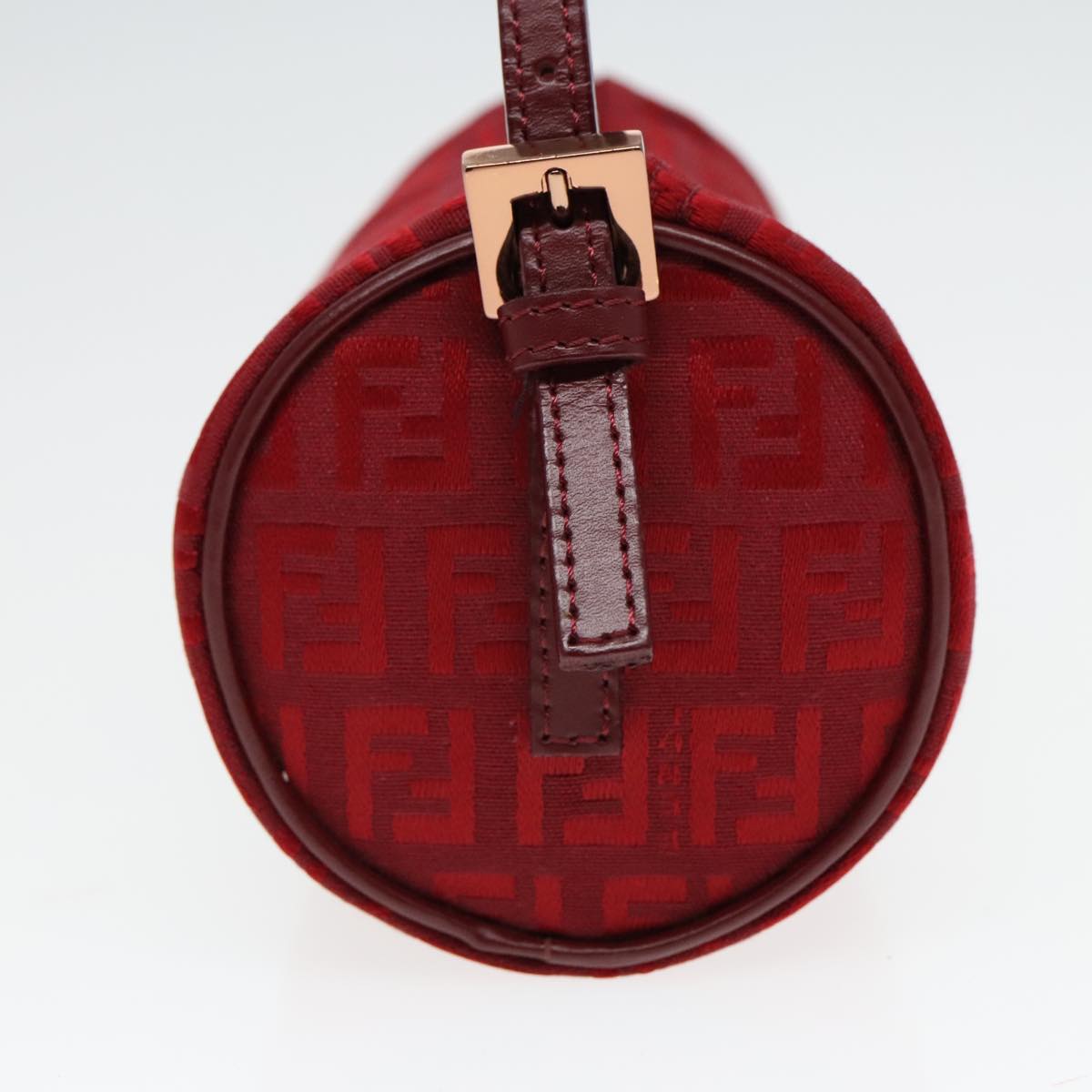 Fendi Baguette  Canvas Clutch Bag