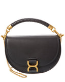 CHL - CC o? Marcie Chain Flap Leather & Suede Shoulder Bag