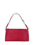 Louis Vuitton Red Epi Leather Pochette