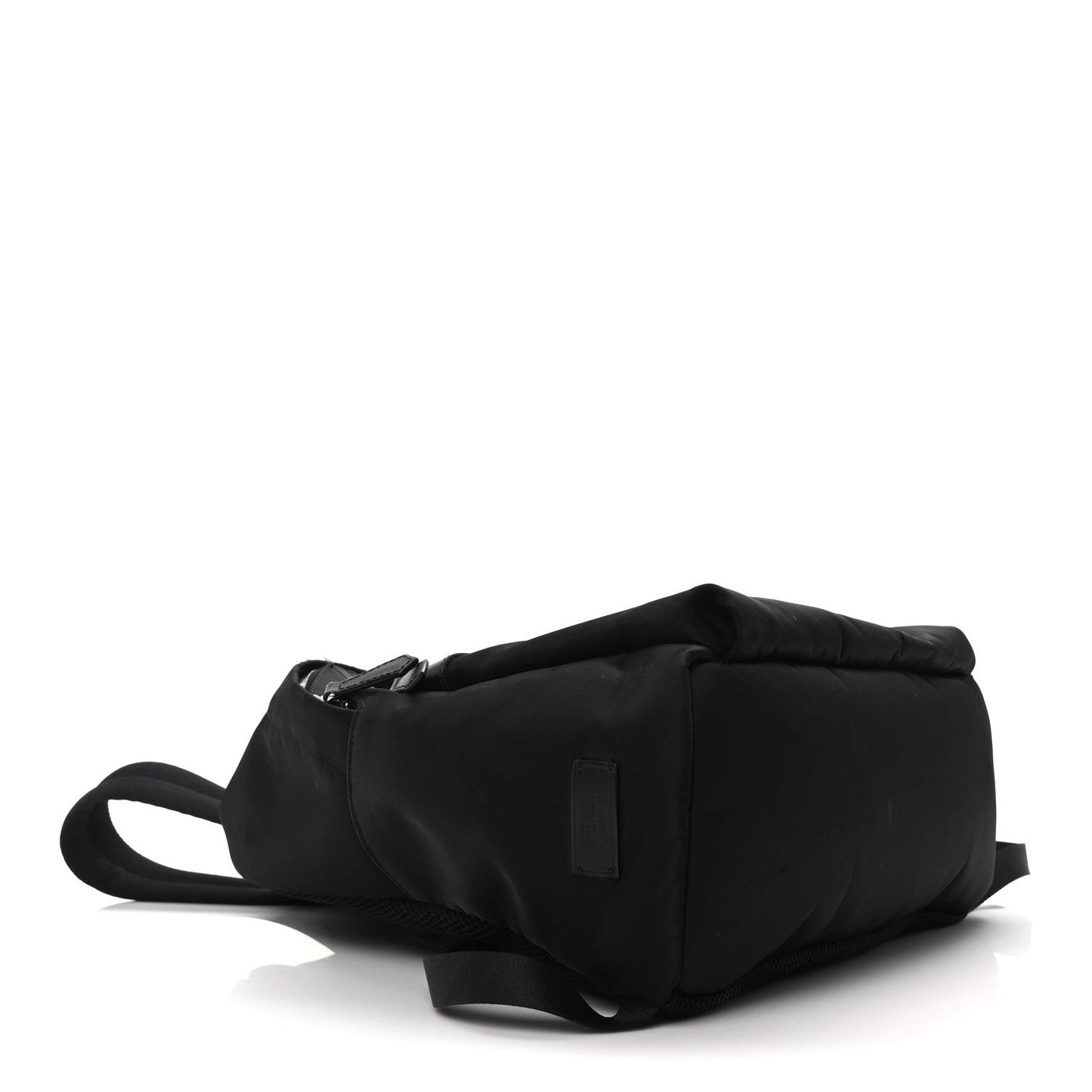 Amelia Nylon Vitello Elite Monster Eyes Rounded Backpack Black Yellow
