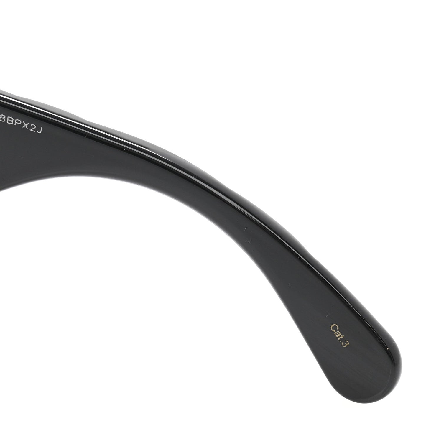 Amelia Oversized Rectangular Acetate Frame GG Marmont Logo Sunglasses GG0811S Black