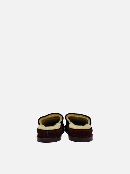 CHANEL Pre-Fall 2022 Burgundy Size EU 39 Flats