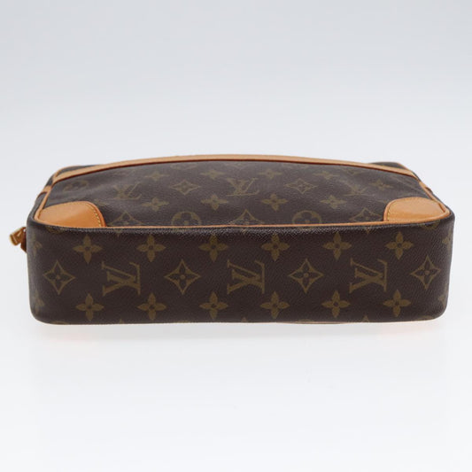 Louis Vuitton Compiegne 28  Canvas Clutch Bag