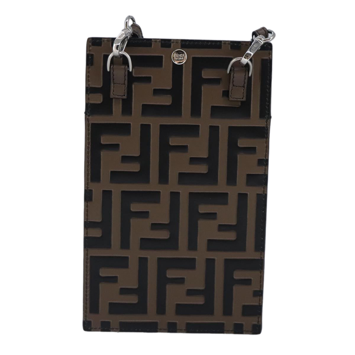Fendi Zucca  Canvas Clutch Bag (Pre-Owned)
