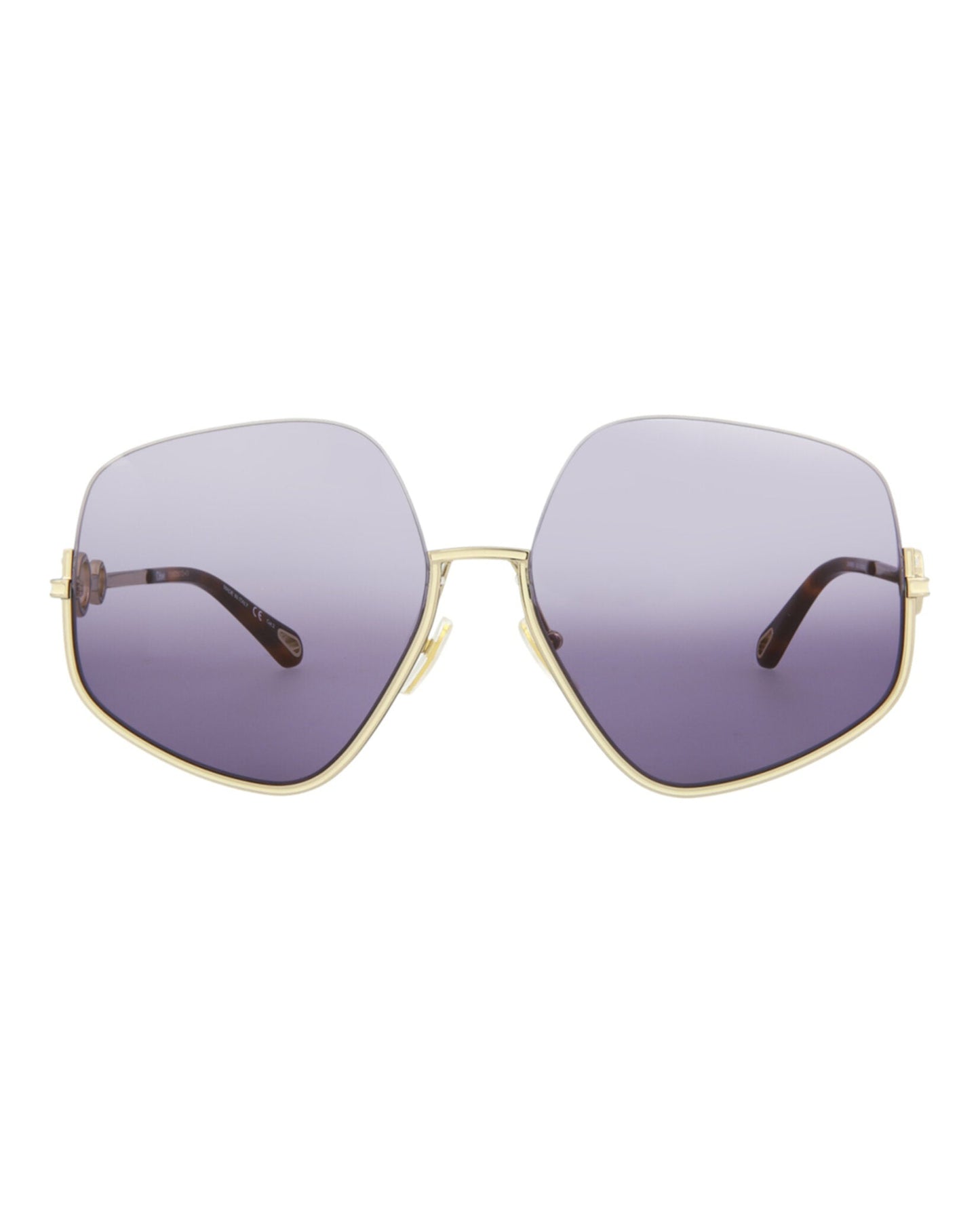 CHL - CC oe Square-Frame Metal Sunglasses