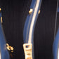 Prada Bi Color Black & Blue Galleria Saffiano Leather Handbag