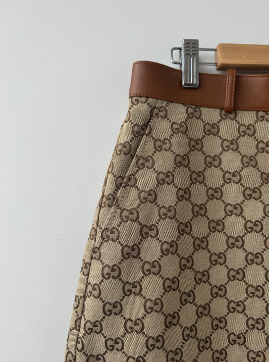 GUCCI - GG Canvas Skirt - Unword