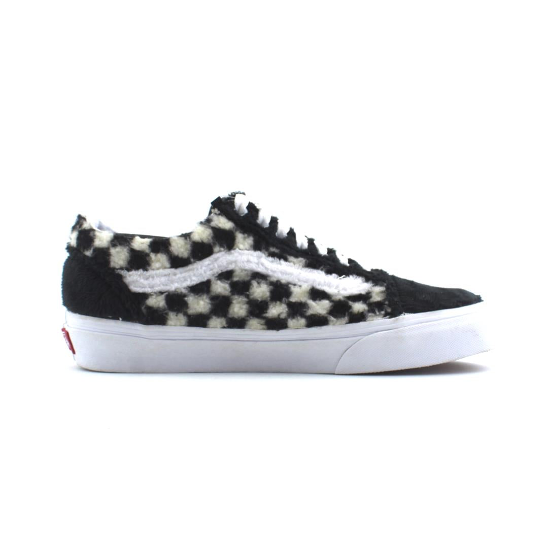 VANS SHERPA FAUX FUR CHECKERBOARD