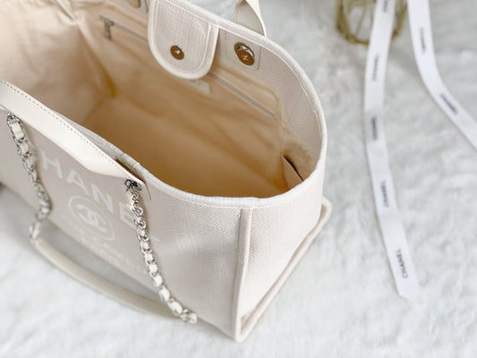 CHL - Small Shopping Bag SilAmelia- Hardware Cream For Women Handbags, Shoulder Bags 15.2in/39AmeliaAS3257