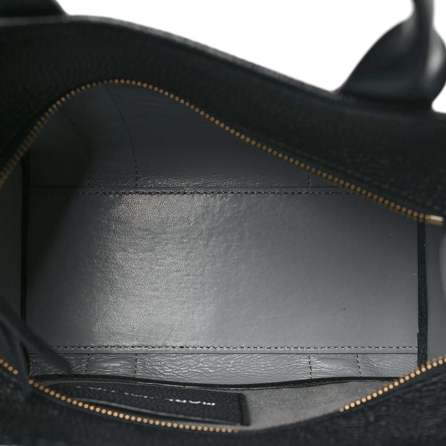 Marc Jacobs Grained Calfskin Small The Tote Bag Black