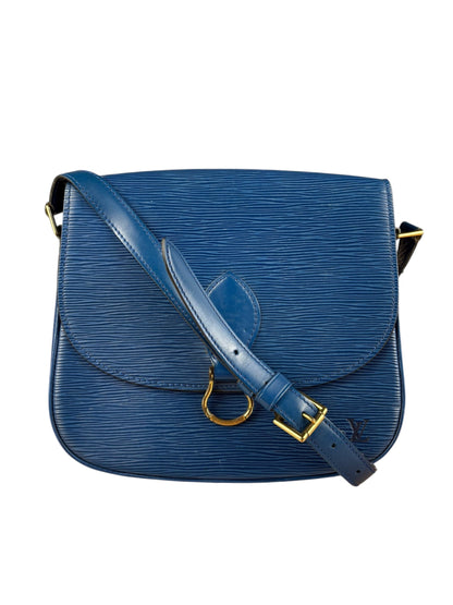 Louis Vuitton Blue Epi Saint Cloud Crossbody