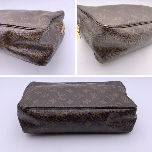 LOUIS VUITTON   Monogram Toiletry Trousse 28 Cosmetic Bag