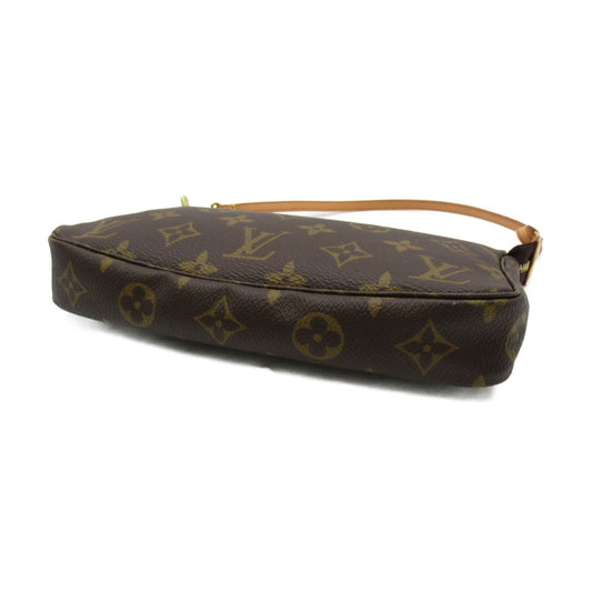 Louis Vuitton Pochette Accessoire  Canvas Clutch Bag